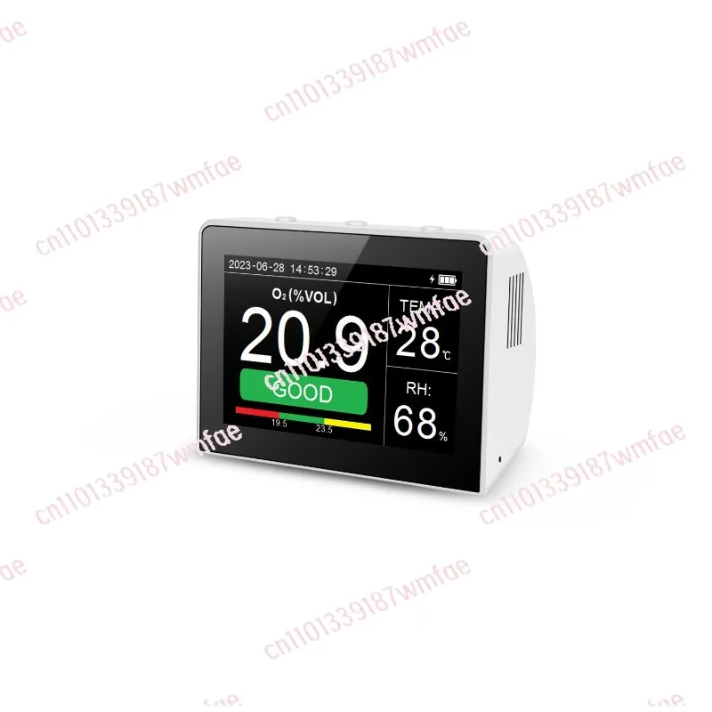 Handheld K6-O2 Oxygen Concentration Detector Temperature and Humidity Detection Oxygen Detector Oxygen Test Exceeding Alarms