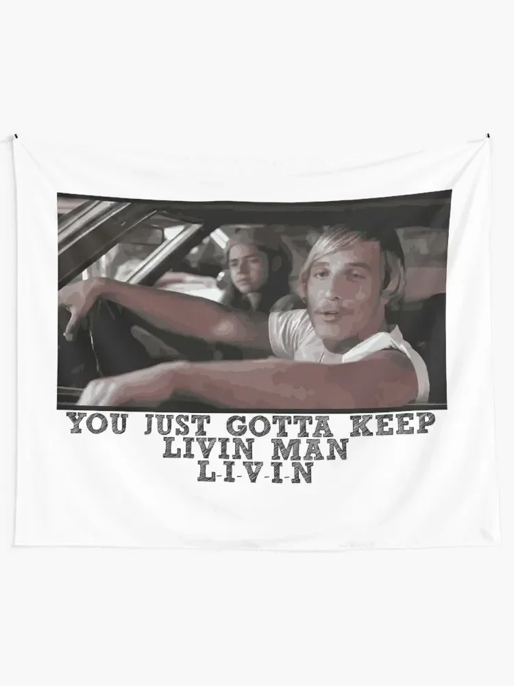 Dazed and Confused - Livin' Tapestry Room Decore Aesthetic Room Decoration Aesthetic Tapestry