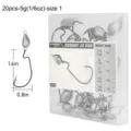 20pcs 5g