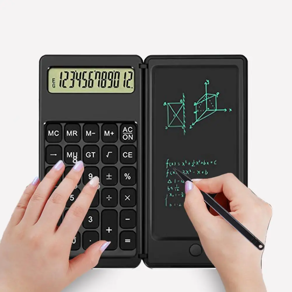 Wetenschappelijke Calculator Lichtgewicht Led Display Student Calculator Beschermhoes Elektronische Rekenmachine Kantoorbenodigdheden