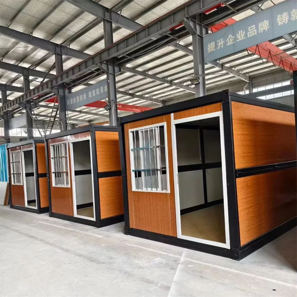 

Luxury 20-Foot Expandable Container House Portable Prefabricated Modular Home Foldable Cabin Design Modular Tiny House