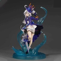 Genshin Impact Figure Furina Figure Standing Posture Furina Anime Model Collection Room Decoration Doll Kids Toys Birthday Gift