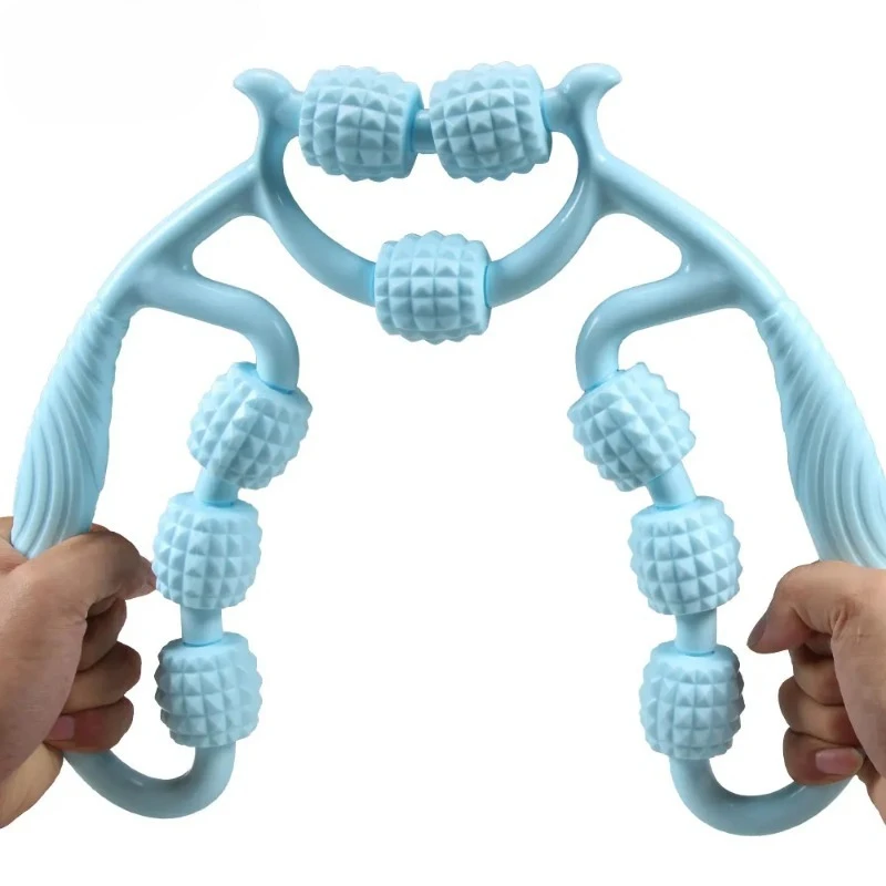 

Massage Roller for Neck Thigh Calf and Leg, Personal Muscle Handheld Deep Tissue Trigger Point Foam Myofacial Tools Pro Recovery