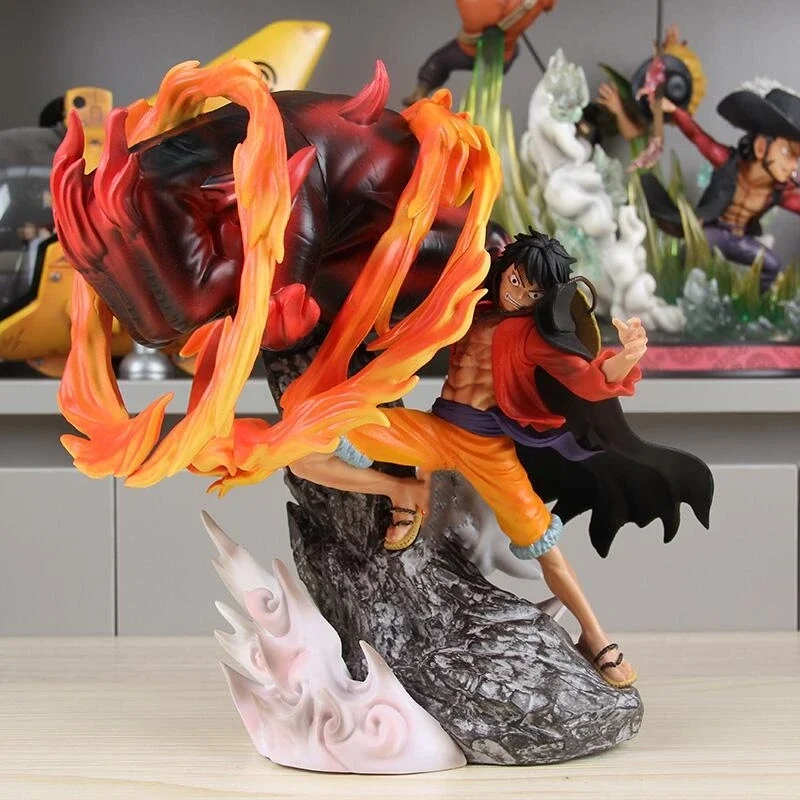 

29cm Anime One Piece Figures Gk The Island Of Ghosts Monkey D Luffy Pvc Action Figurine Collectible Model Statue Doll Toys Gifts