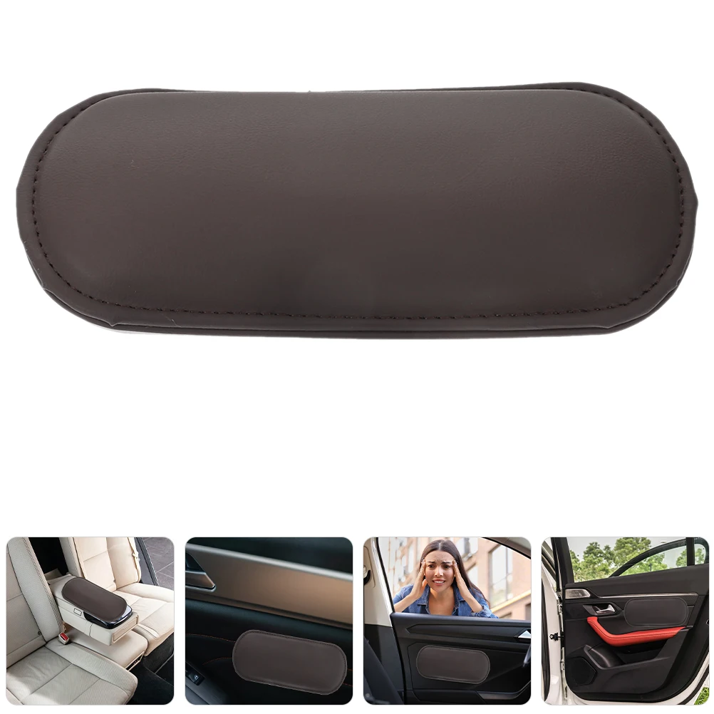 

2pcs Car Leg Support Cushion Knee Pads Soft Pu Armrest Pads Door Console Elbow Seat Leg Support Durable Interior