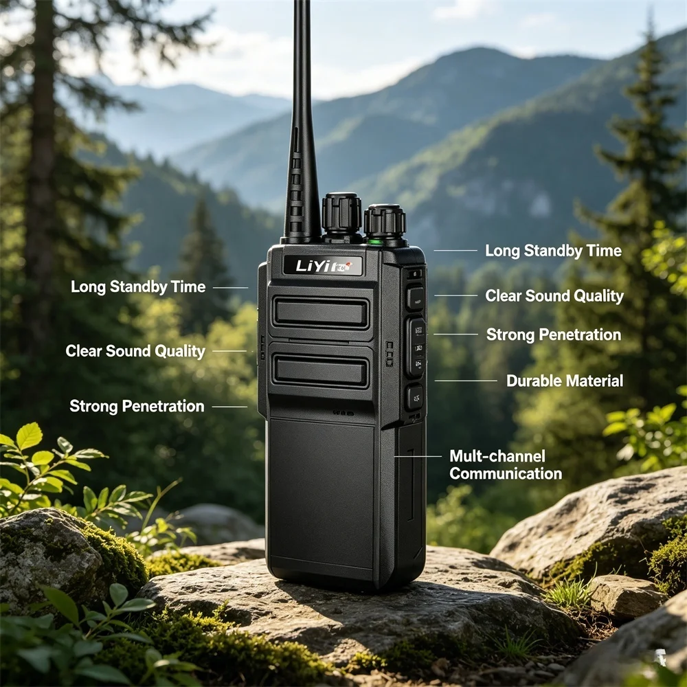 Motolola Walkie Talkie UHF 400-470MHz PMR446 16 Channels Long Range Handheld Two Way Radio Rechargeable Waterproof for Outdoor