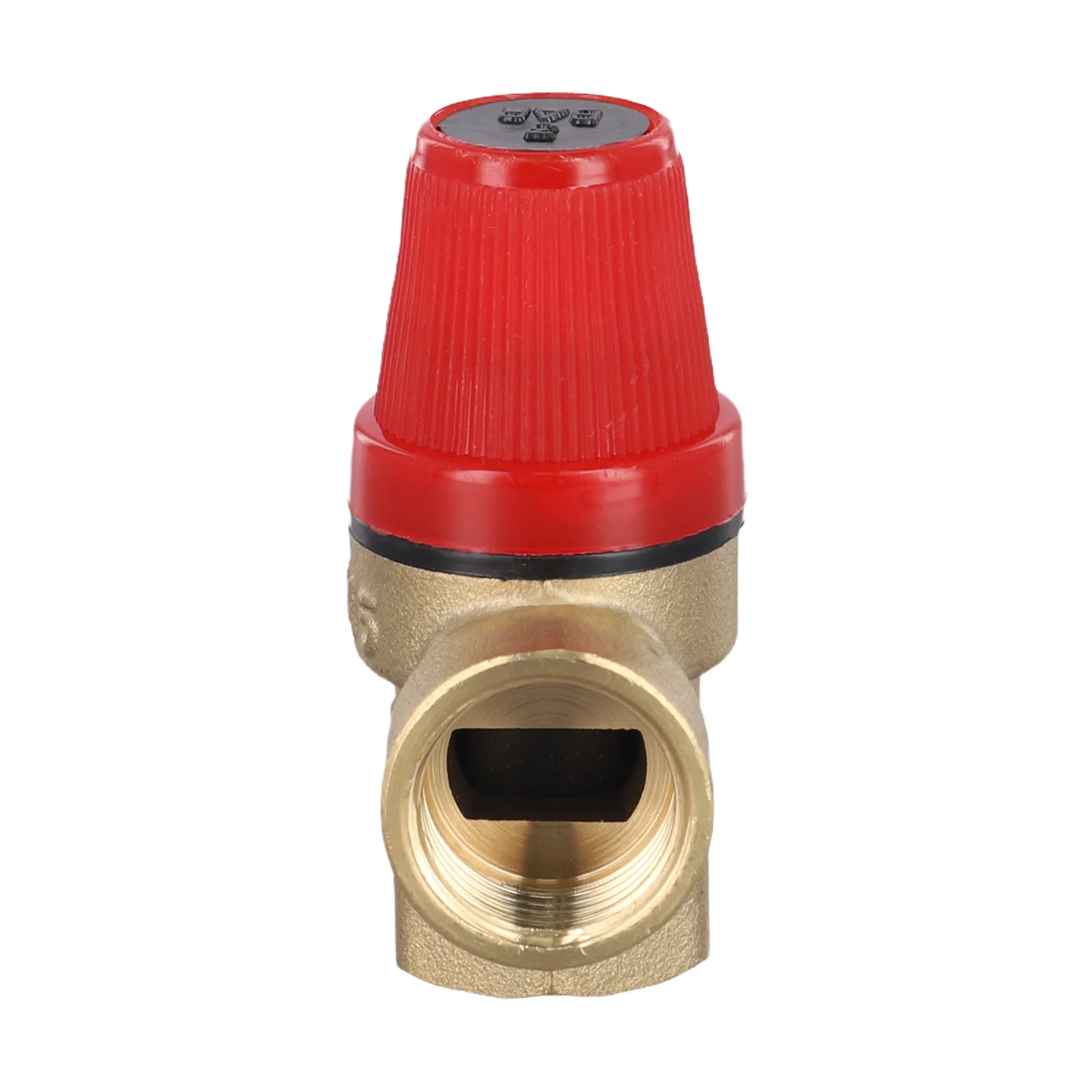 Safety Mechanism Brass Drain Valve Controls Pressure Levels from 3 Bar to 6 Bar for Optimal System Performance