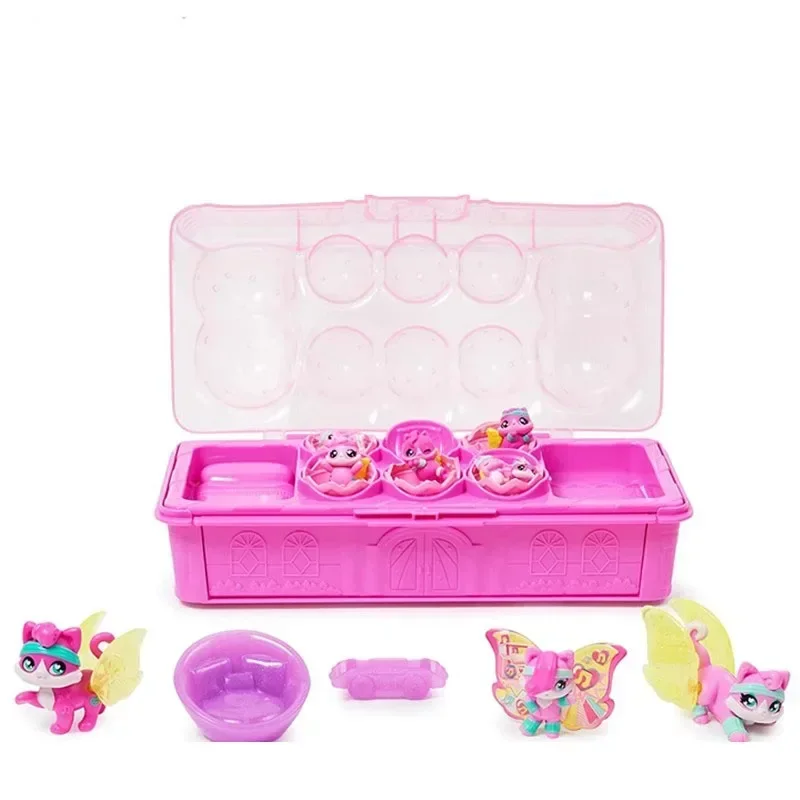 Mini Ovo Mágico Hatchimals para Meninas, Ovos Hatch, Kawaii, Série Nascimento, Caixa cega colecionável, Pet Animal Brinquedos, Presentes de Natal