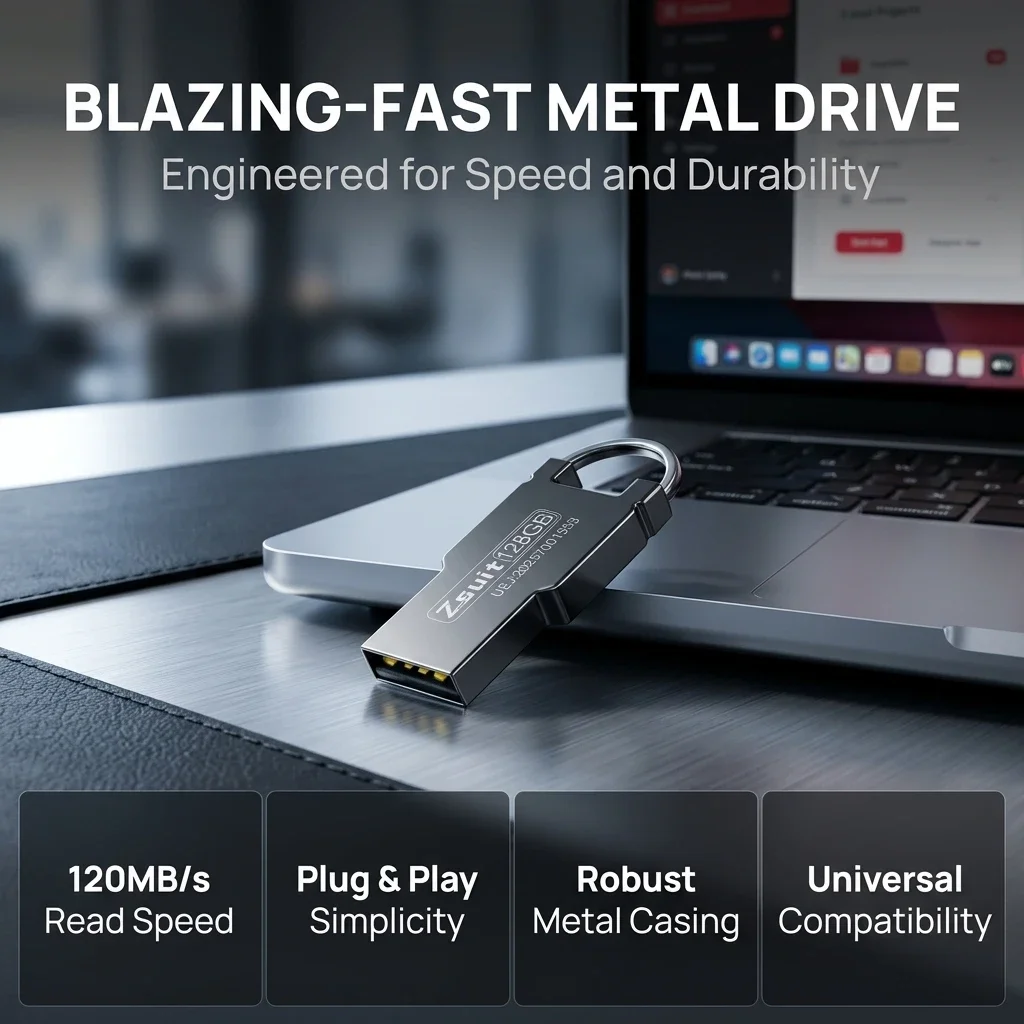 High-speed U Disk 64g 32g Student Flash Memory Computer Disk 16g Car Usb