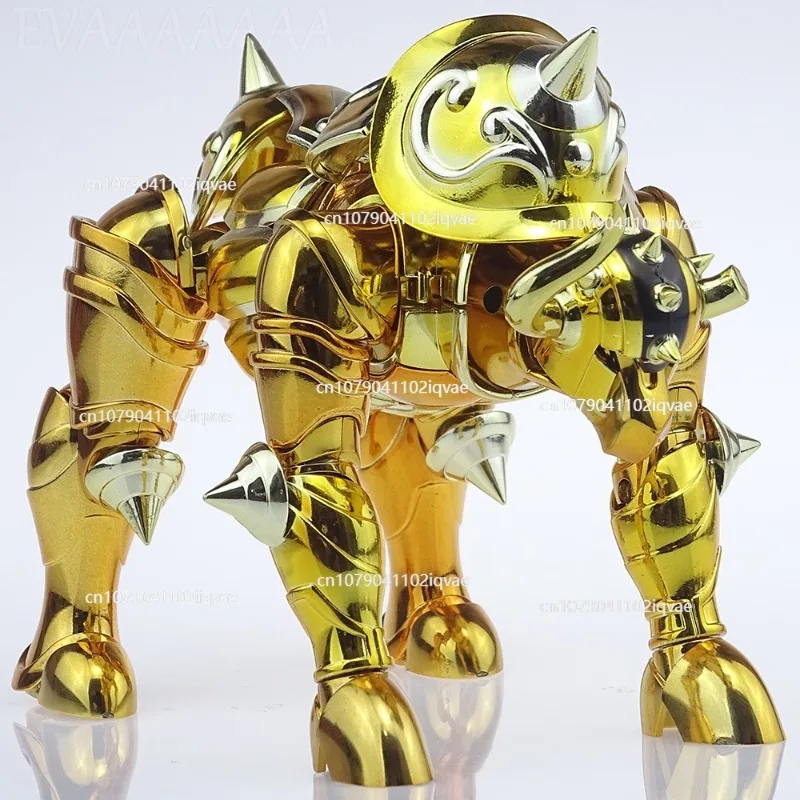 In Stock CS Model Saint Seiya Cloth Myth EX Taurus Aldebaran Gold Saint Seiya Zodiac Metal Armor Toy