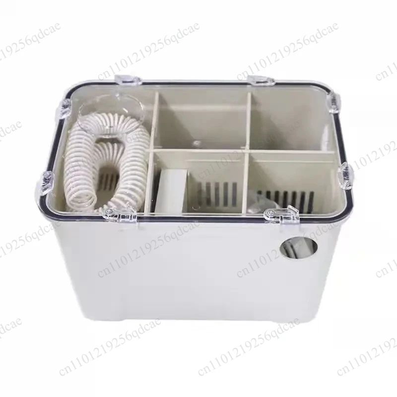 Dental clinic technician gypsum filter sedimentation tank cleaning tray table luggage