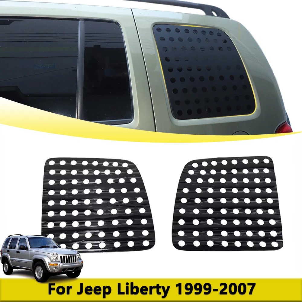 

Rear Window Decal Vinyl Sticker Sunshade for Jeep Liberty 1999-2007 Side Window Privacy Car Stickers Exterior Accessories PVC