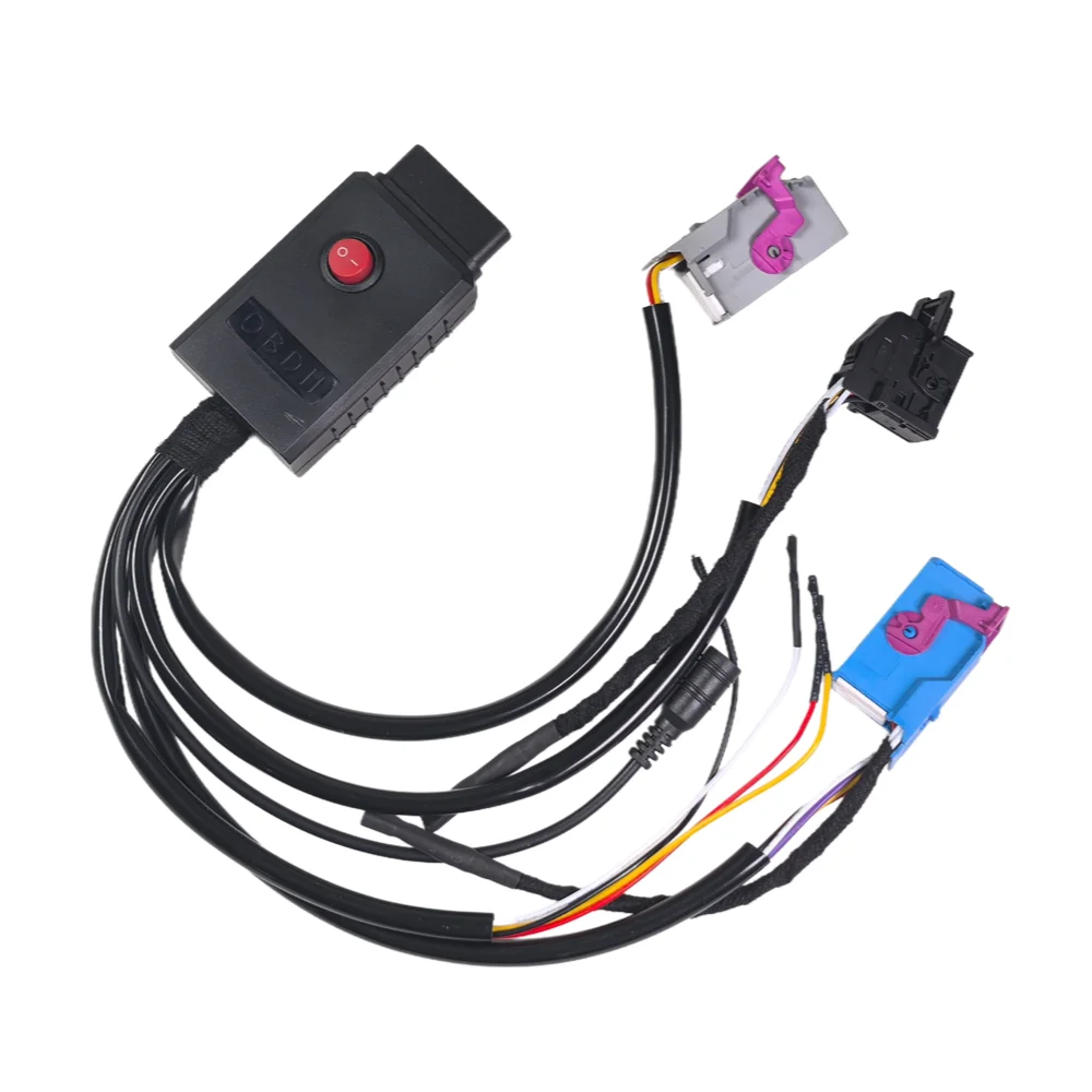 MQB Cluster Cable Fit For VVDI2 CGDI VW/Audi/Skoda12V Power Cable 4th ID48 Key Program 5th Cluster NEC35XX MQB48 Instrument