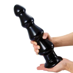 Large Anal Beads ButtPlug Huge Anal Plug Dido Anus Dilator with Suction Cup Prostate Massager Sex Toys for Women Men Masturbator