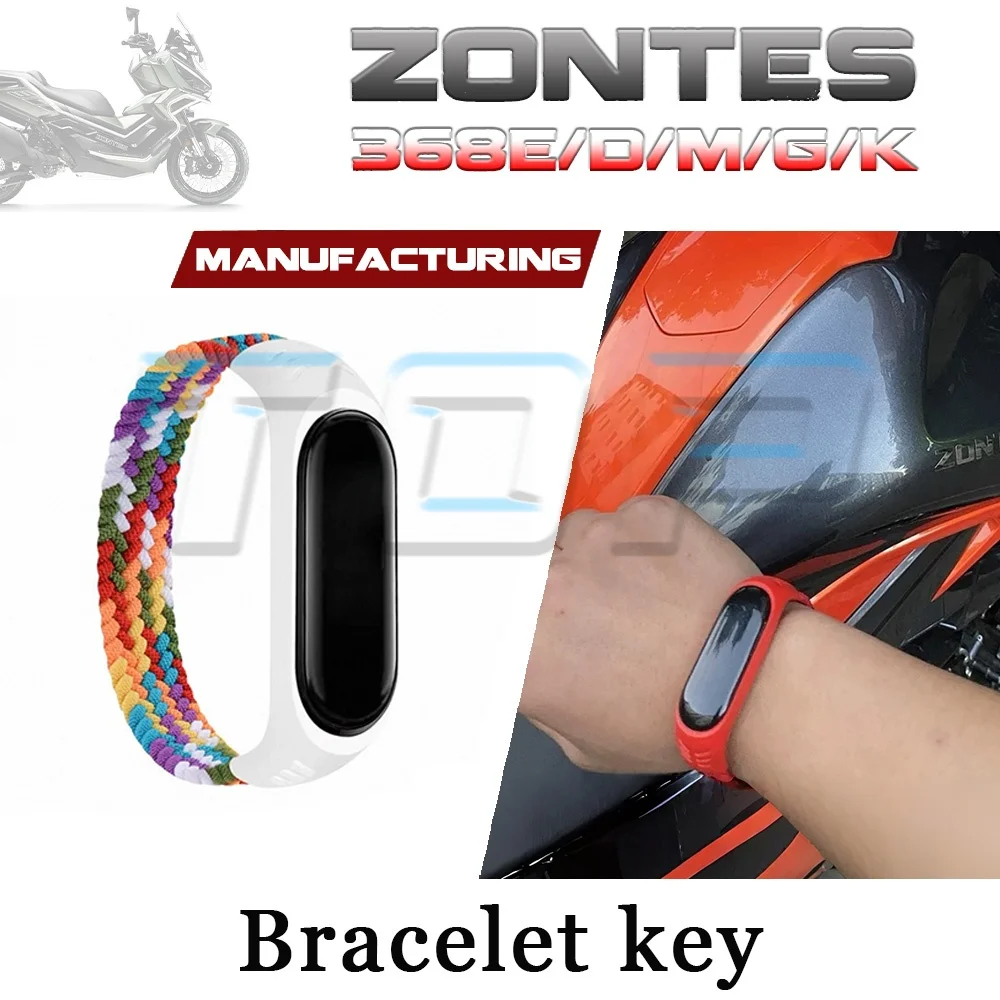 

Key bracelet with large battery ZONTES 368G/E/D/M/K 368g/d/m/k/e modified bracelet