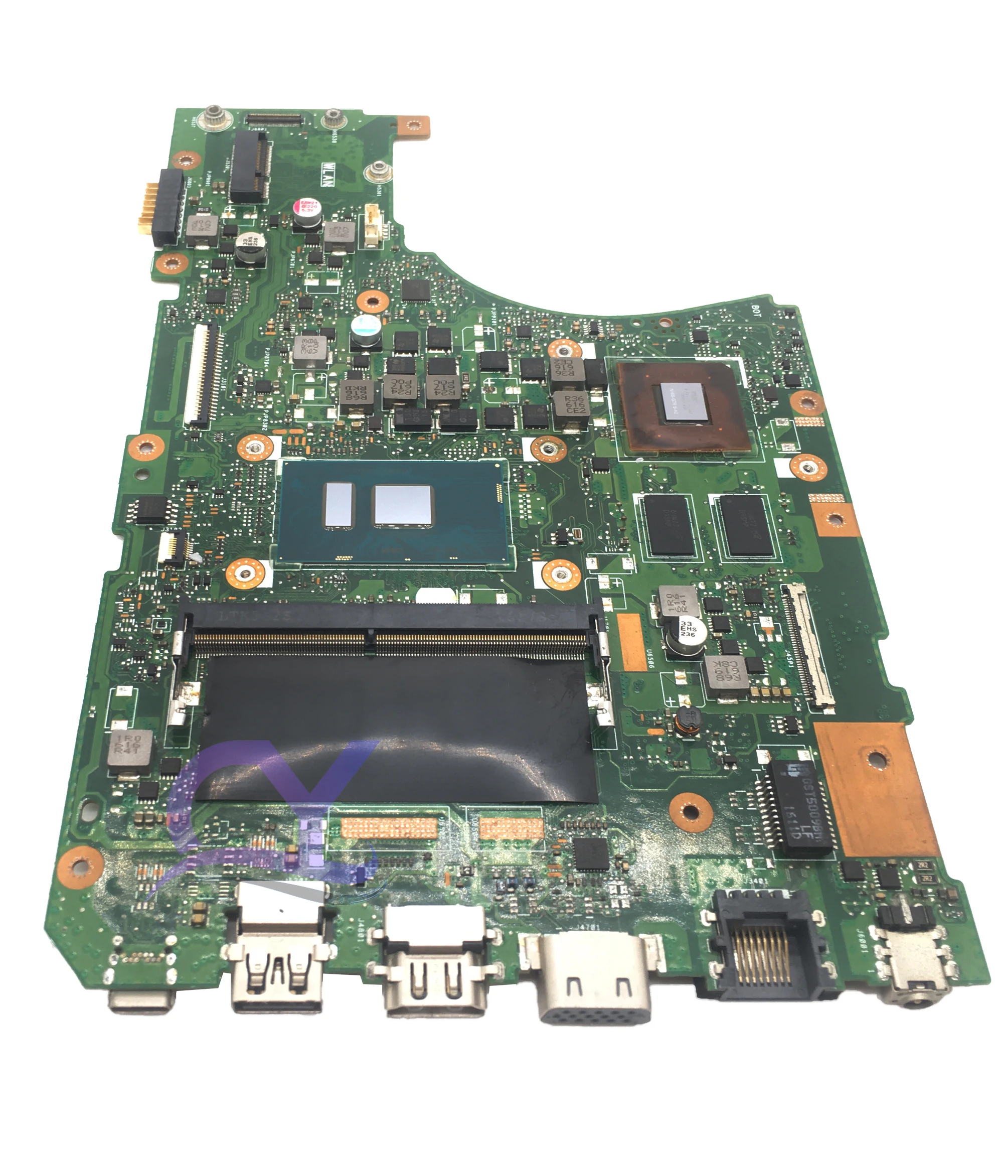 Imagem -03 - Placa-mãe do Portátil para Asus Placa-mãe para Asus A556u X556uq X556urk X556uj X556uqk X556uf X556u i3 i5 i7 Gt930m Gt940m 930mx 940mx