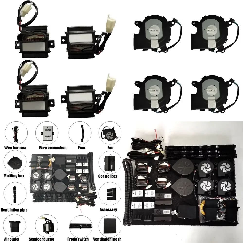 AP01 Car Seat Air Conditioner for Climate Control Air Conditioning System with Heating and Cooling Function