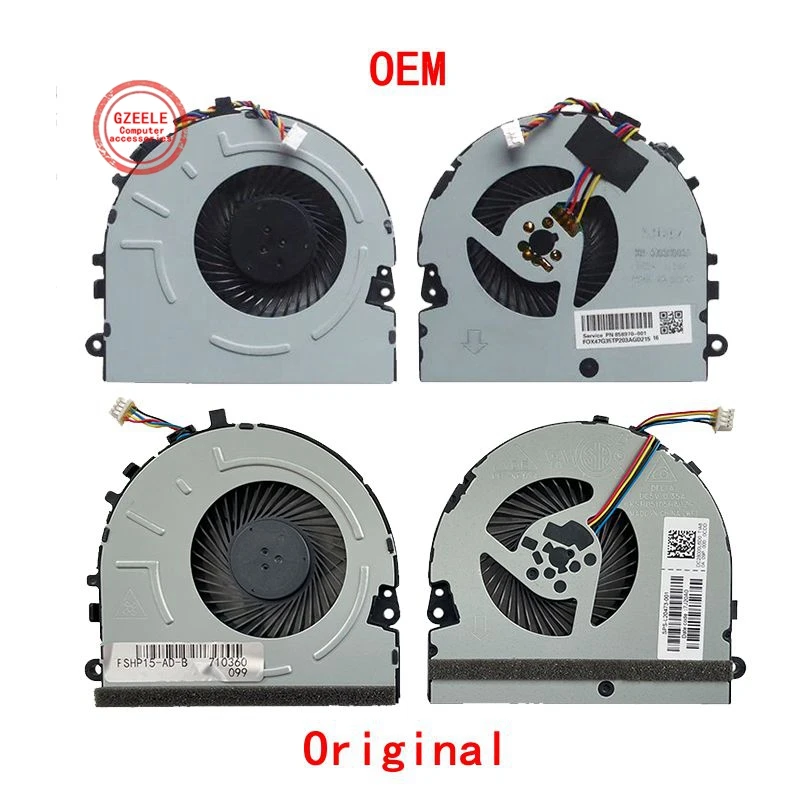 

Cooling Fan For HP Pavilion15-DA 15-DB TPN-C135 TPN-C136 DC28000L6D0 L20473-001