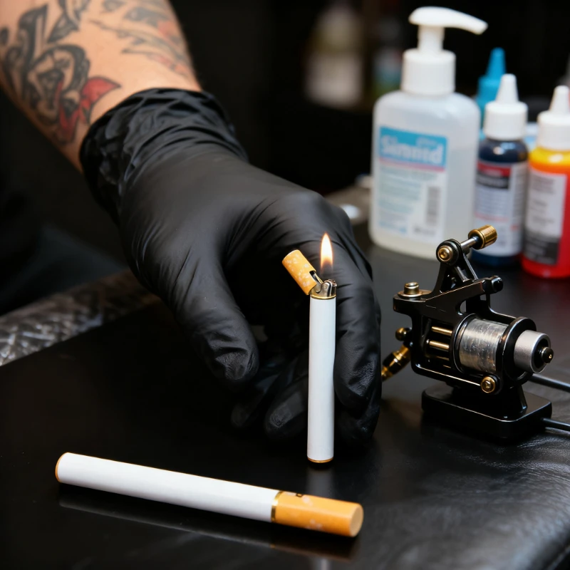 

Cigarette Style Mini Soft Flame Lighter: Grinding Wheel Flint Design, Portable Pocket Lighter, Practical Cigarette Accessories