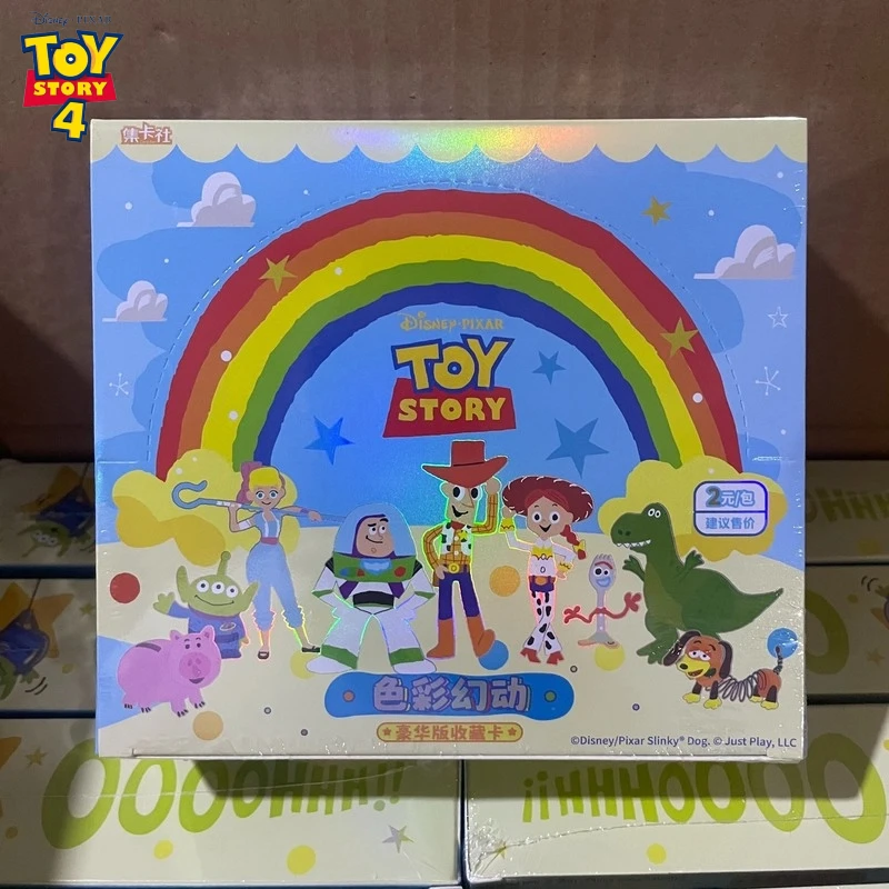 

Card.Fun Genuine Toy Story Card Buzz Lightyear Woody Anime Character Game Peripheral Collection Card Kids Toys Birthday Gifts