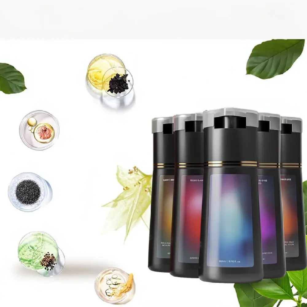 Natural Herbal Hair Colorant Gentle Botanical Dye Cream Nourishing Hair Tint For Home Salon Styling Results