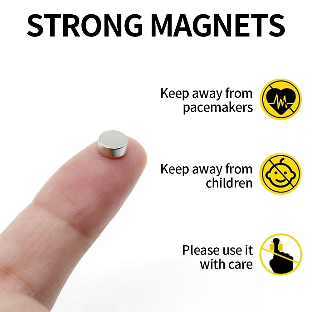 6x3mm Round Super Strong Neodymium Magnet N35 Powerful Magnetic NdfeB Permanent Refrigerator Magnet imanes DIY