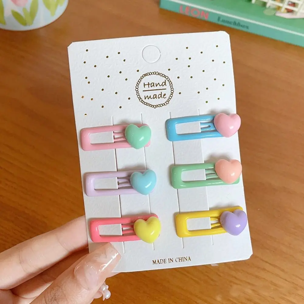 

5/6PCS/set Fashion Cute Fruit Hairpins Mini Beautiful Hair Clip Colorful Hair Accessories For Kids