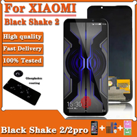 Black Shark 2 Display Screen With Fingerprint For Xiaomi Black Shark 2 Pro SKW-H0 lcd display Touch Screen Digitizer Assembly