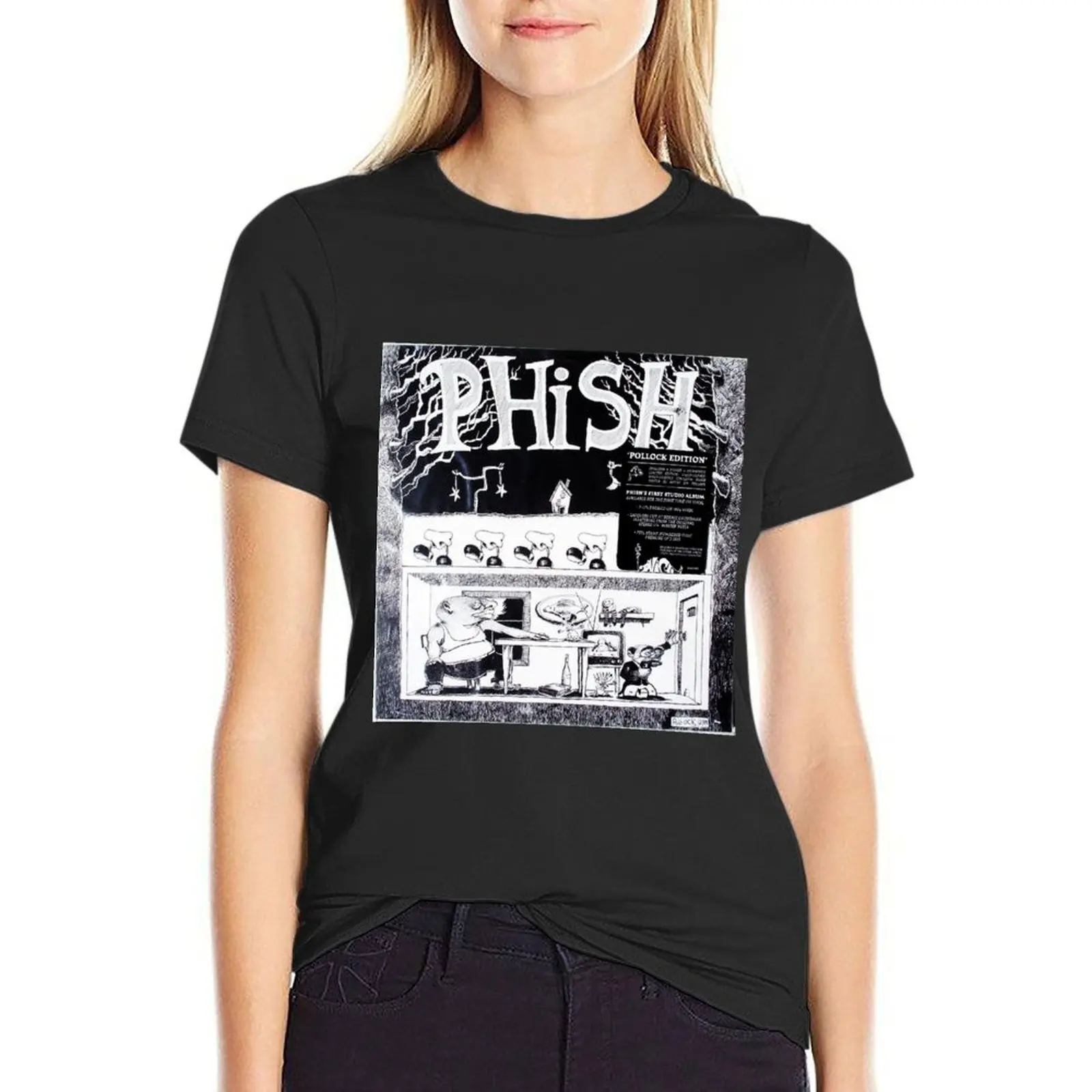 

Junta Phish T-Shirt heavyweights Blouse Aesthetic clothing t shirts for Women