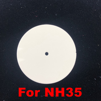 Blank Watch Dial 33.5mm matte Watch Faces Vintage color for NH35 NH36 Movement
