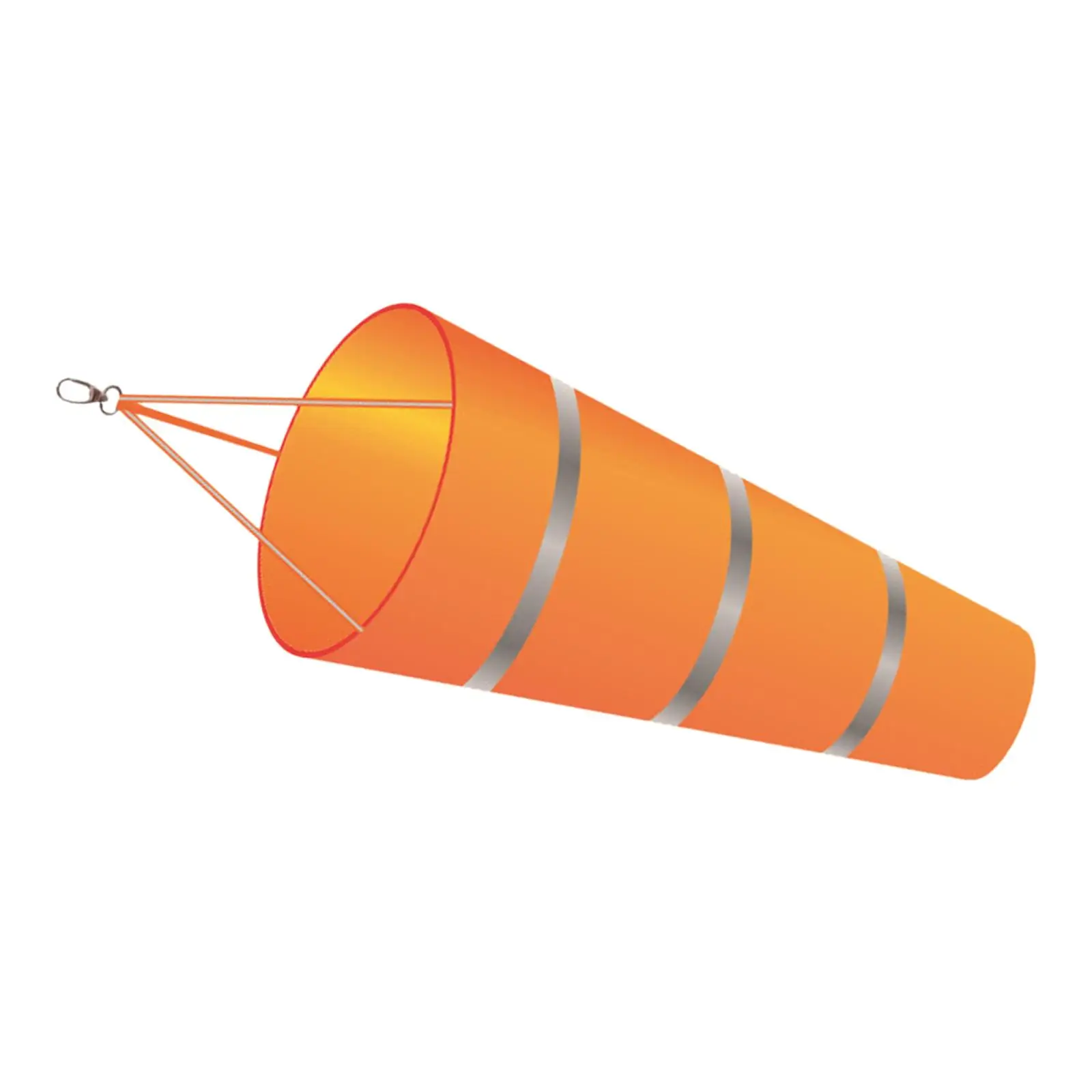 Fashion Outdoor Wind Sock Wind Sleeve Windsock Pole Wind Direction Indicator for Garden Farm Patio Wind Decoration