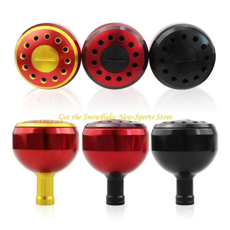 E56D nhôm hợp kim mồi đúc cuộn dây power núm câu cá reels rocker tay nắm