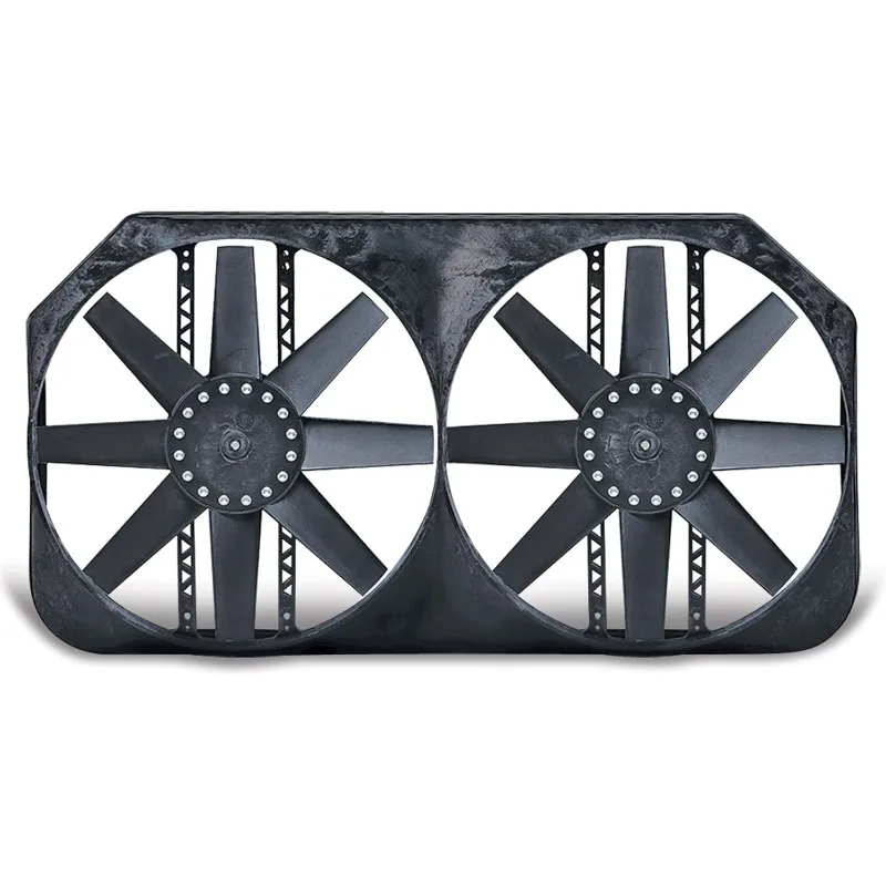 

Dual Electric Fan , Puller Fan for 34-Inch Cores Only (282), Car Accessories, 15 Inches