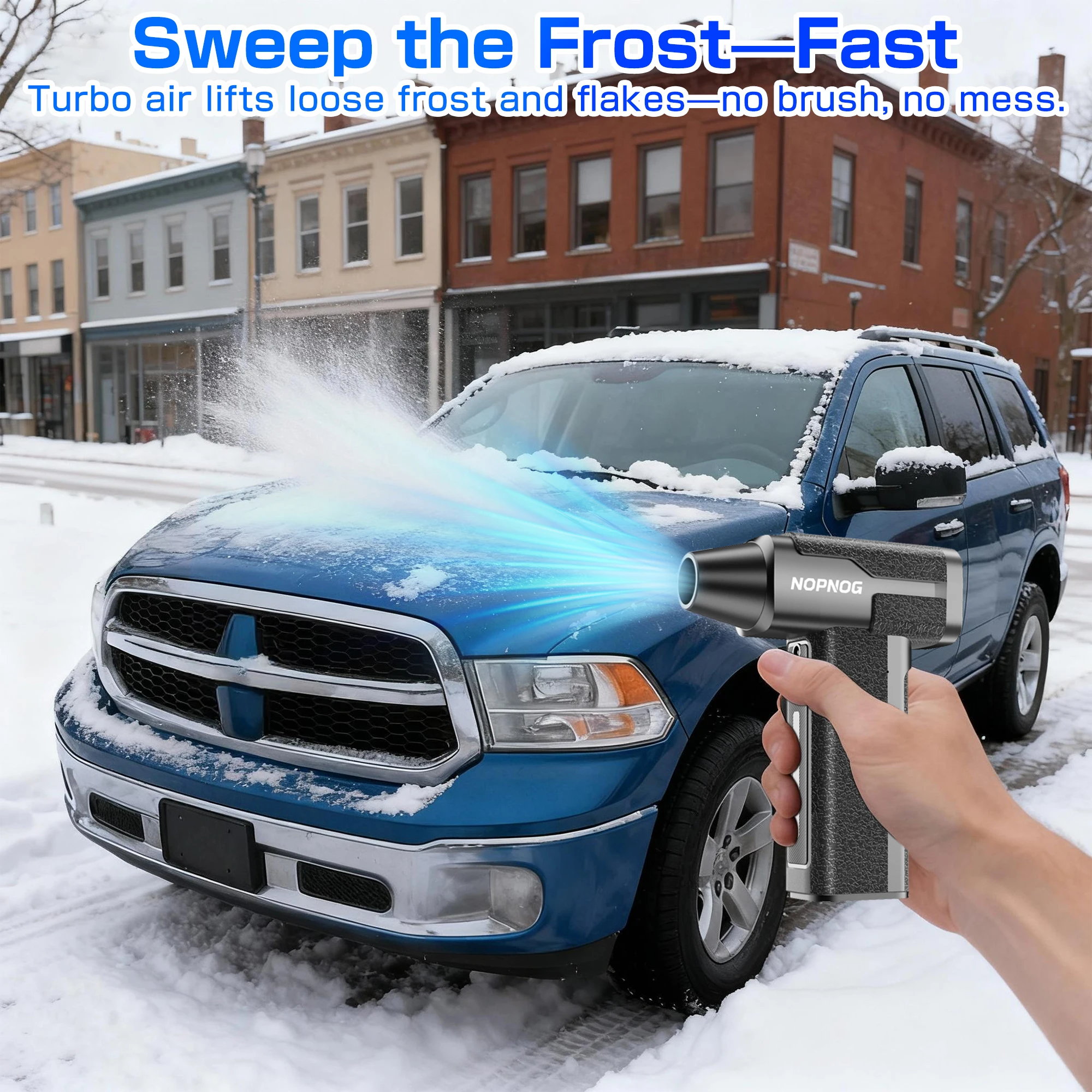 

Для автомобиля, автофургона, грузовика, прицепа, Violence Jet Turbo Fan, многофункциональные чистящие средства, портативная электрическая воздушная тряпка для удаления снега