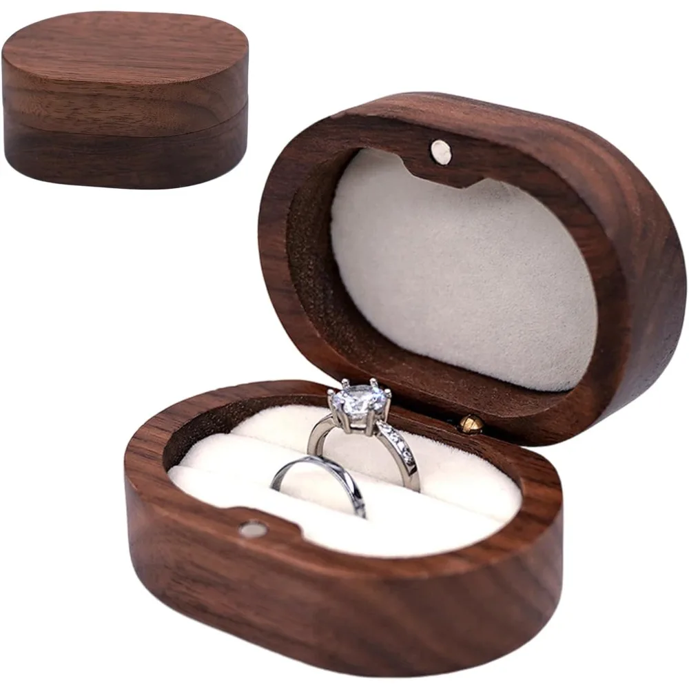 

Proposal, engagement, ring box, handmade wooden country ring holder, ring storage box