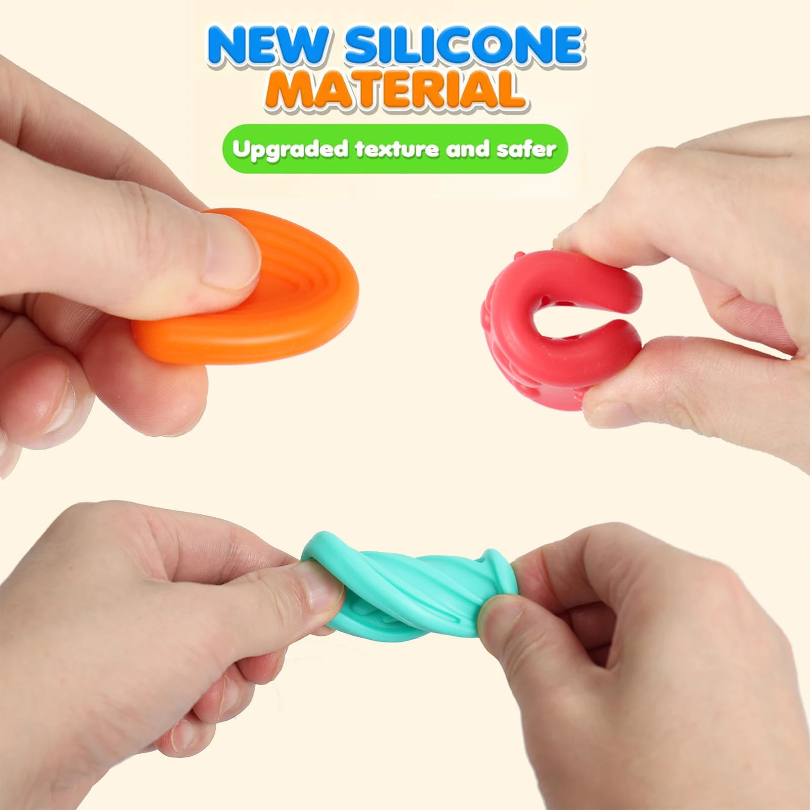 Fidget Sensory Toys Worry Stones Children Adults Christmas Stockings Stuffed With Autistic ADHD gifts Classroom Students Boys
