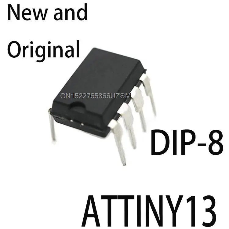 5PCS New and Original ATTINY13A-PU DIP-8 ATTINY13 ATTINY13-PU DIP8 ATTINY13A 13A-PU ATTINY13V-10PU ATTINY13