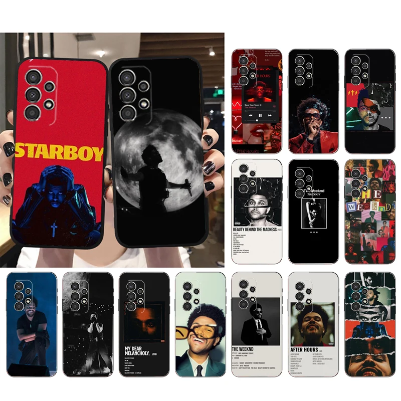 The Weeknd Phone Case for Samsung Galaxy A21S A52S A04S A33 A23 A13 A14 A32 A52 A53 A54 A51 A71 M51 Funda