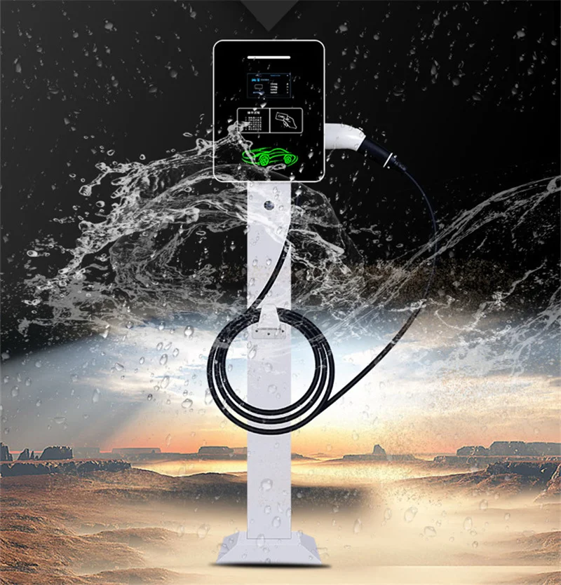 Ccs2 Portable Mobile Dc Ev Charger Ac New Energy Vehicle Charging Pile Ev Electric Charger Car Station 22kw 32a Wallbox