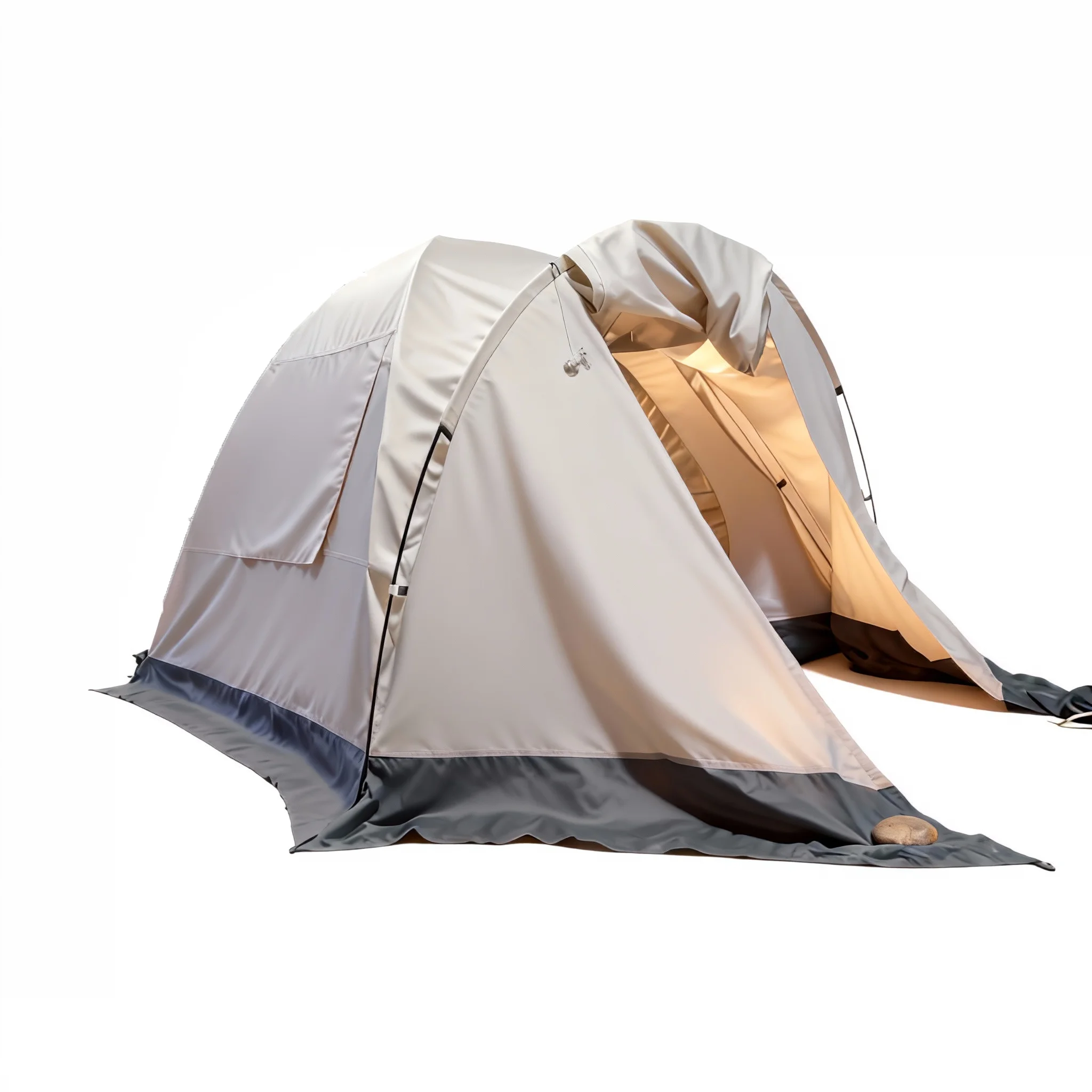 Customizable One Bedroom Four-season Double Layer Camping Tent Waterproof UV Resistant Windproof Breathable Outdoor Shelter