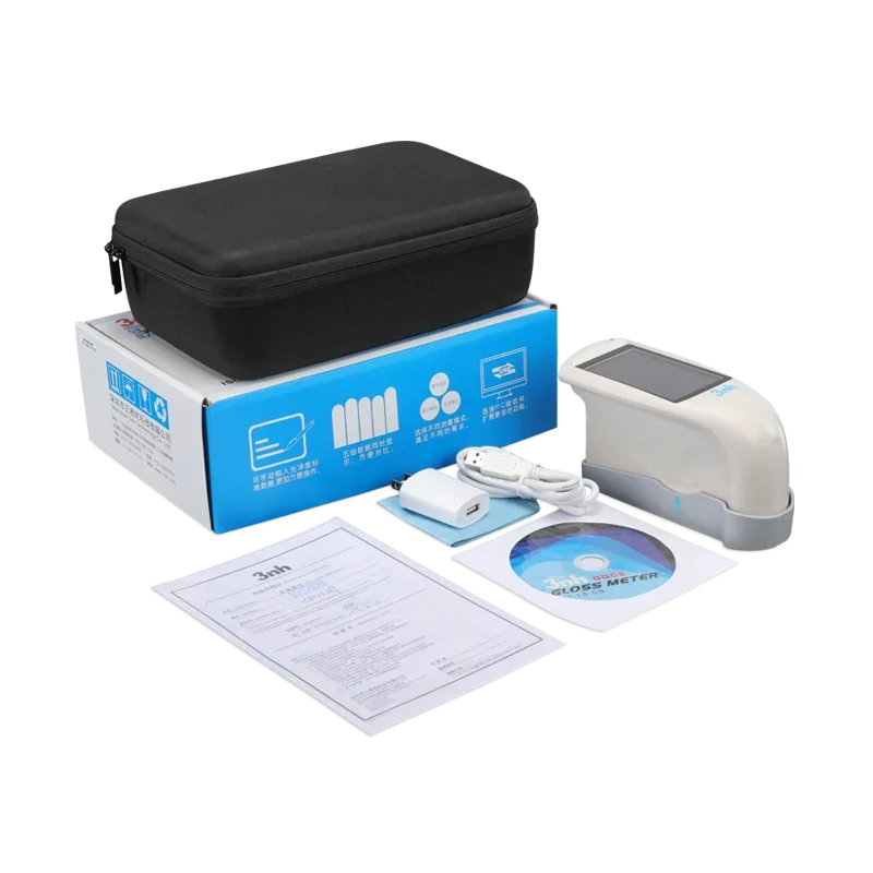 

2026 3nh NHG60 Digital 60 Degree Mall Aperture Gloss Meter 0-1000 Gu Glossmeter Paint Automobile Industry Gloss Meter