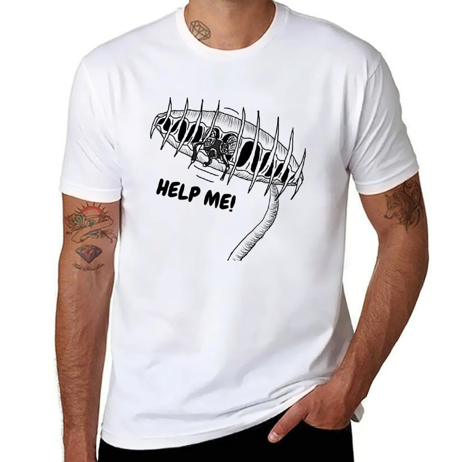 

Dionaea Muscipula Venus Fly Trap House Plant Gift T-Shirt man t shirt summer t shirt men 100% cotton luxury brand T-Shirt