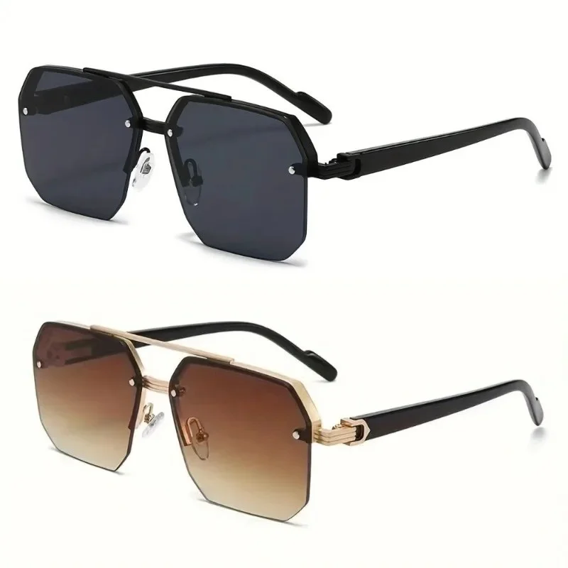 7 أزواج من النظارات الكلاسيكية الرجالية متعددة الوظائف ذات الشعاع المزدوج المربعة هي الاختيار المثالي