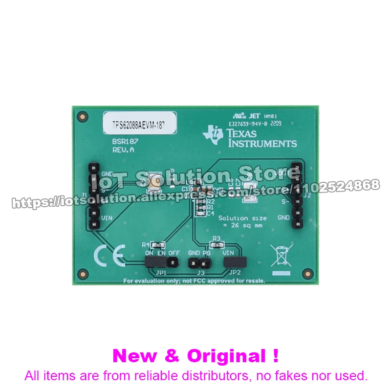 TPS62088AEVM-187 — TPS62088A 3-A output, 1% VOUT accuracy synchronous step-down converter evaluation module