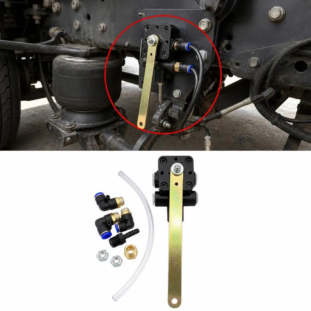 Height Control Leveling Valve, Hv9990 S25395 Direct Replace, for Peterbilt 377 379