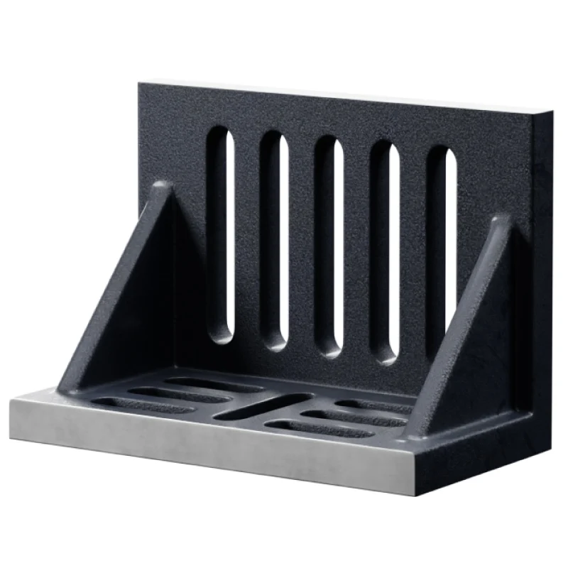 Precision curved right-angle plate 90 degree right-angle plate T-groove cast iron curved plate worktable machine tool vertical p