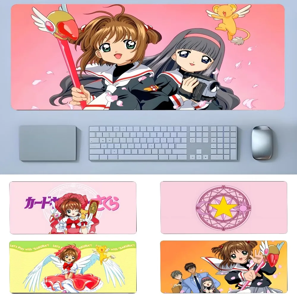 

Anime C-Cardcaptor Sakura Mousepad New Arrivals Large Gaming Mousepad L XL XXL Gamer Mouse Pad Size For Keyboards Mat