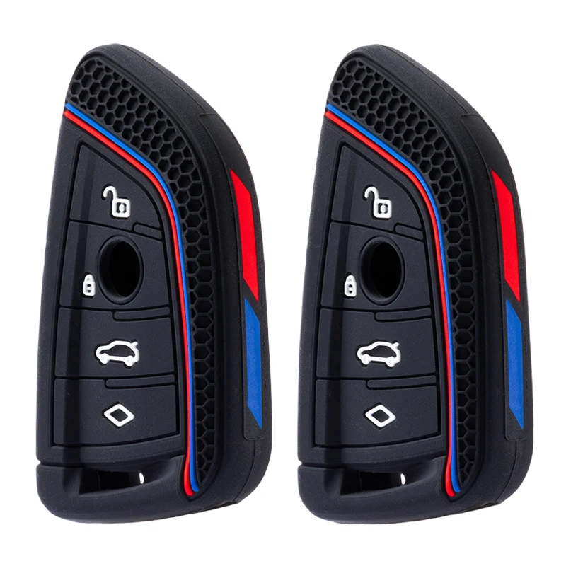 Schutz Abdeckung Für BMW 1 3 4 5 7 Serie X3 IX3 I3 X6 X4 X5 G20 F40 X1 F48 F40 G23 F34 F15 X7 U06 G81 M3 IX40 Silikon Schlüssel Fall