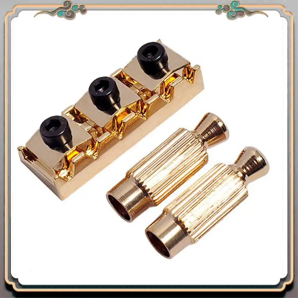 

Durable 1 Package Gold Guitar Tremolo Bridge Parts System