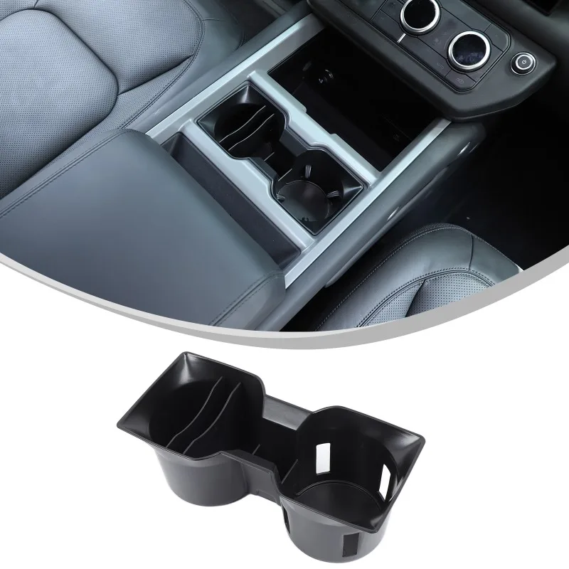 

ABS Center Console Cup Holder Storage Box For 2025 Land Rover Defender 90/110/130 Car Interior Accessories